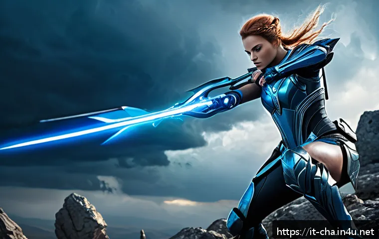 모바일 게임 캐릭터 순위 - A dynamic fantasy battle scene featuring Artemis, a female DPS hero in sleek, futuristic armor with ...